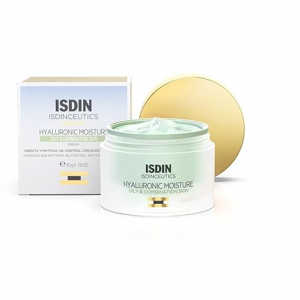 Hyaluronic Moisture Crema Facial Ligera para Piel Grasa y Mixta, 50ml – Isdin