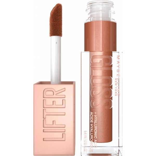 Lifter Gloss Bronce 018 con Ácido Hialurónico – Maybelline